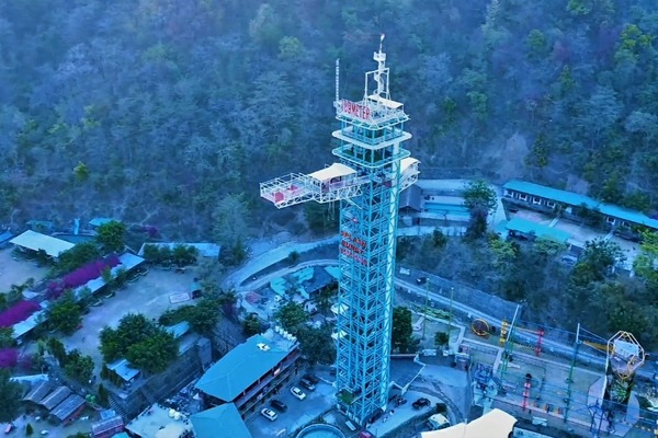 water bungy rishikesh