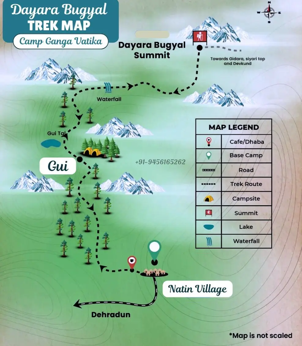 Dayara Bugyal Trek Itinerary
